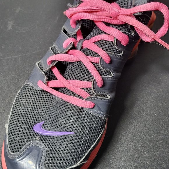 Nike Men's Shox Air Lunar NZ Infared Running Tennis Shoes Size 8.5 Gym Workout - Picture 11 of 15